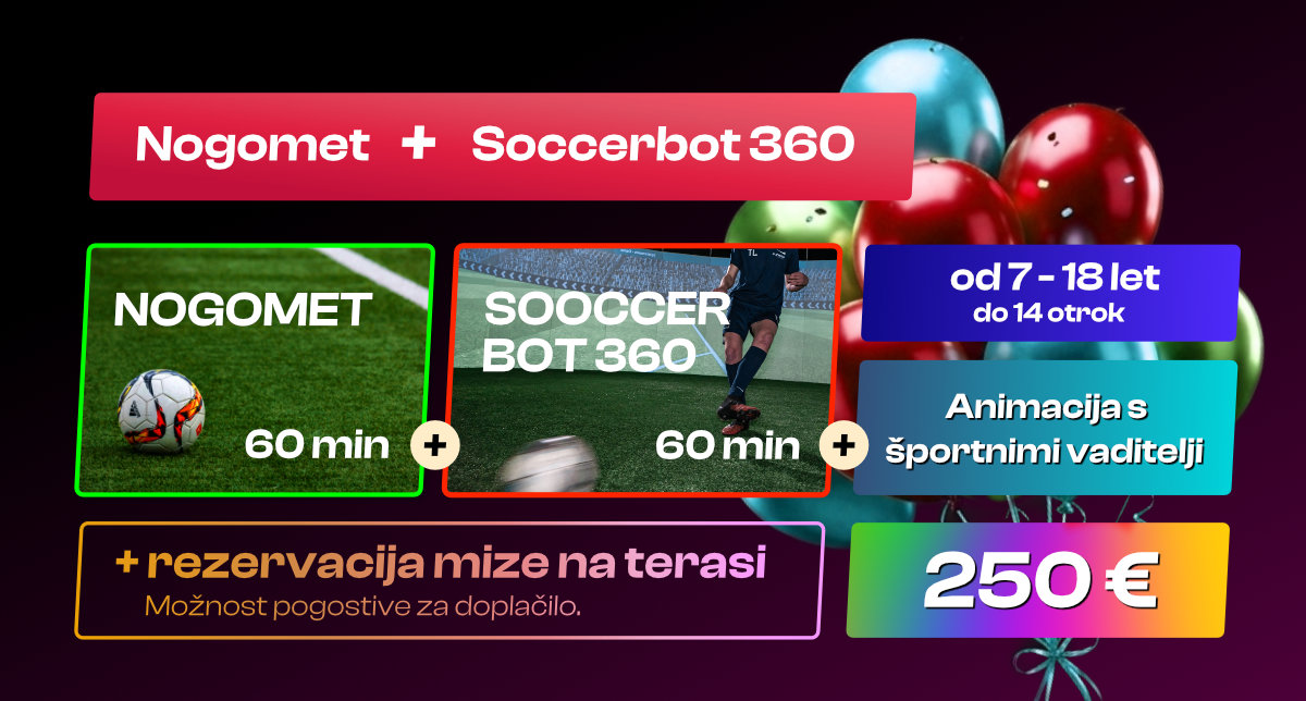 Otroški rojstni dan v Multisport Areni